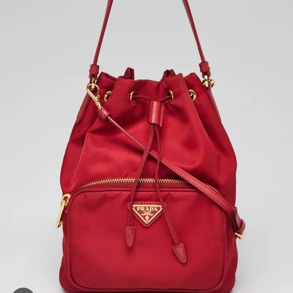 Prada Duet Bucket Bag